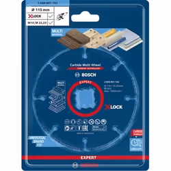 Bosch EXPERT CARBIDE MULTI WHEEL Disque de coupe