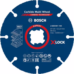 Scie circulaire Bosch 2608901195; 125x22,23 mm; 10 unités