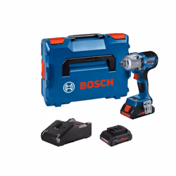 Clé à chocs Bosch GDS 18V-450 PC Professional; 18 V; 2x5,0 Ah accu. + L-Boxx 136