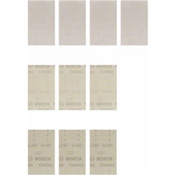 Abrasif maillé Bosch M480; 80x133 mm; P80/120/180; 10 unités