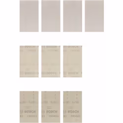 Abrasif maillé Bosch M480; 80x133 mm; P80/120/180; 10 unités - Vue supplémentaire 4