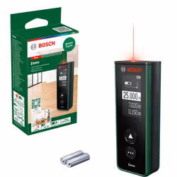 Bosch Zamo Mètre laser portable Noir, Vert 25 m - Vue supplémentaire 5