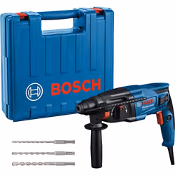 Bosch GBH 2-21 Professional, SDS Plus, Noir, Bleu, Rouge, 2,1 cm, 2 J, 4800 bpm, 4 - 10 mm
