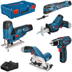 Bosch - Kit machines 12V gsr+gst+gop+gks+gsa + 3x gba 3,0Ah + gal en xl-boxx