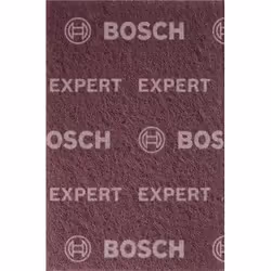 Bosch 2 608 901 215, Tampon de polissage, Grain très fin, Bois, Ponçage, Marron, 152 mm