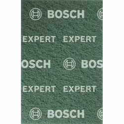Bosch 2 608 901 217, Tampon de polissage, Grain très fin, Métal, Bois, Ponçage, Vert, 152 mm