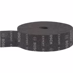 Bosch 2 608 901 223, Rouleau abrasif, Grain moyen, Élimination de la rouille, Métal, Bois, Ponçage, Noir