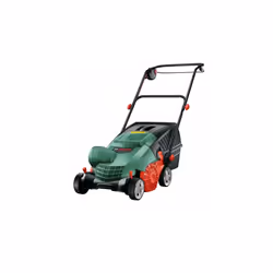 Bosch Universal Verticut 1100, Marcher derrière un tracteur tondeuse, 3,2 cm, -10 mm, 5 mm, Lames rotatives, 50 L