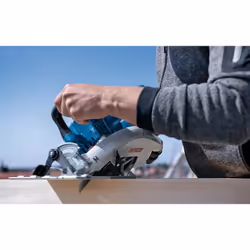 Bosch GKS 18V-70 L PROFESSIONAL 19 cm Aluminium, Noir, Bleu 5000 tr/min 1800 W - Vue supplémentaire 4