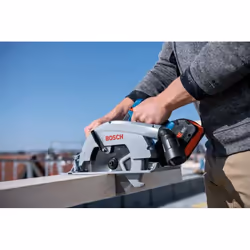 Bosch GKS 18V-70 L PROFESSIONAL 19 cm Aluminium, Noir, Bleu 5000 tr/min 1800 W - Vue supplémentaire 7
