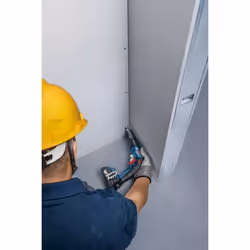 Bosch GTB 185-LI w/ GMA55 Professional 4500 tr/min Noir, Bleu, Rouge