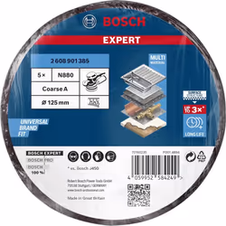 Polaire de polissage Bosch 2608901385; 125 mm; K100; 5 unités - Vue supplémentaire 5