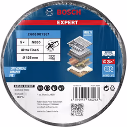 Bosch N880 Métal, Peinture, Acier inoxydable, Acier Disque de ponçage - Vue supplémentaire 5