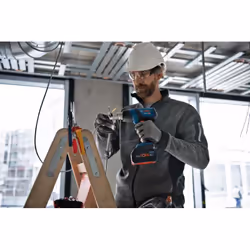 Bosch GHG 18V-50 Pistolet d'air chaud 175 l/min 500 °C Noir, Bleu - Vue supplémentaire 4