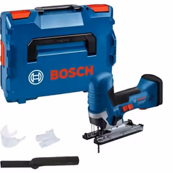 Bosch GST 18V-125 S PROFESSIONAL, Poignée à barillet, Noir, Bleu, Acier inoxydable, -45 - 45°, Aluminium, Acier, Bois, Sans b ...