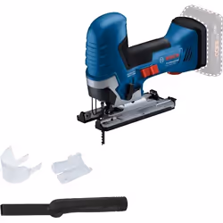 Bosch GST 18V-125 S PROFESSIONAL, Poignée à barillet, Noir, Bleu, Rouge, 90°, Sans brosse, 3500 spm, 12,5 cm