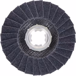 Bosch EXPERT N475 SCM, Disque de ponçage, Métal non Ferreux, Acier inoxydable, Acier, Bois, Bosch, 2,22 cm, 12,5 cm, Noir