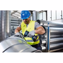 Bosch GDR 18V-200 Professional 3400 tr/min Noir, Bleu - Vue supplémentaire 4