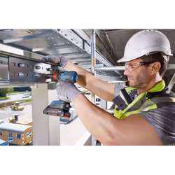 Ensemble d'outils Bosch 06019J2208 (GDX 18V-200 + GSB 18V-55); 18 V; 2x4,0 Ah accu. - Vue supplémentaire 4