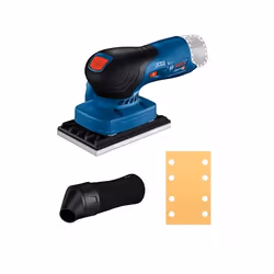 Bosch GSS 12V-13 PROFESSIONAL Ponceuse orbitale aléatoire 1000 tr/min 2000 OPM Noir, Bleu, Rouge - Vue supplémentaire 3