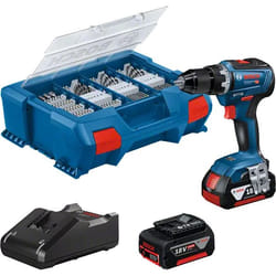 Bosch GSR 18V-55 1800 tr/min 1 kg Noir, Bleu