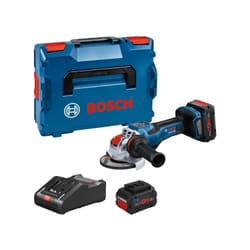 Meuleuse d'angle Bosch GWX 18V-15 PSC; 2x8,0 Ah accu.