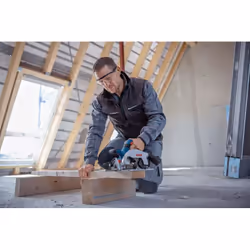 Bosch GKS 18V-57-2 L PROFESSIONAL 16,5 cm Noir, Bleu, Argent 5000 tr/min - Vue supplémentaire 7