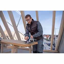 Bosch GKS 18V-57-2 L PROFESSIONAL 16,5 cm Noir, Bleu, Argent 5000 tr/min - Vue supplémentaire 8