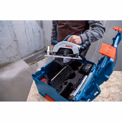 Bosch GKS 18V-57-2 L PROFESSIONAL 16,5 cm Noir, Bleu, Argent 5000 tr/min
