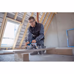 Bosch GKS 18V-57-2 L PROFESSIONAL 16,5 cm Noir, Bleu, Argent 5000 tr/min - Vue supplémentaire 5
