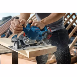 Bosch GKS 185-LI 16,5 cm Noir, Bleu, Gris 5000 tr/min - Vue supplémentaire 4