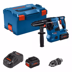 Bosch GBH 18V-28 CF PROFESSIONAL, SDS Plus, Noir, Bleu, Rouge, Moteur sans balai, 2,8 cm, 3,3 J, 4220 bpm