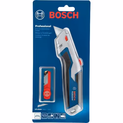 Bosch 1 600 A02 7M5 couteau à lame rétractable Bleu Couteau rasoir
