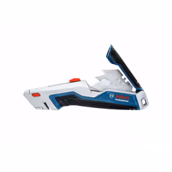 Bosch 1 600 A02 7M5 couteau à lame rétractable Bleu Couteau rasoir