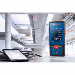 Bosch GLM 100-25 C Professional télémètre Noir, Bleu, Rouge 4x 0,08 - 100 m