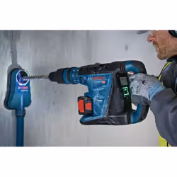 Perceuse à percussion sans fil Bosch GBH 18V-40 C Professional; 9,0 J; SDS-max; 18 V; 2x8,0 Ah accu. - Vue supplémentaire 7