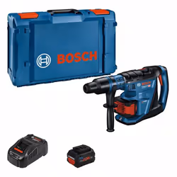 Bosch GBH 18V-40 C PROFESSIONAL, SDS Max, Noir, Bleu, Rouge, Moteur sans balai, 4 cm, 360 tr/min, 9 J