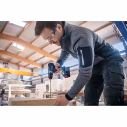 Bosch GSR 18V-90 C 2100 tr/min 1,1 kg Noir, Bleu, Rouge - Vue supplémentaire 4