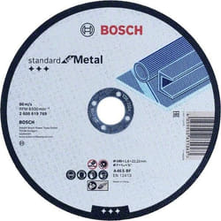 Disque abrasif Bosch Standard for Metal 2608619769; 180x22,23 mm