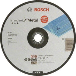 Disque abrasif Bosch Standard for Metal 2608619776; 230x22,23 mm