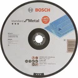 Disque abrasif Bosch Standard for Metal 2608619776; 230x22,23 mm