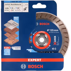 Disque à tronçonner diamanté Bosch 2608901597; 125 mm - Vue supplémentaire 7