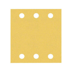 Bosch - Accessories 2608901657 Papier abrasif pour ponceuse vibrante Grain 120 (l x l) 107 mm x 115 mm 50 pc(s)