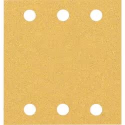 Papier de verre pour ponceuse orbitale Bosch EXPERT C470; 107x115 mm; P60/120/180; 10 unités