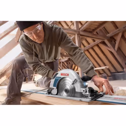 Bosch GKS 85 G + FSN 1400 23,5 cm Noir, Bleu 5000 tr/min 2200 W