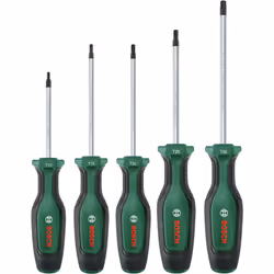 Ensemble de tournevis Bosch 1600A02BX6; 5 unités