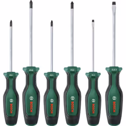 Ensemble de tournevis Bosch 1600A02BX7; 6 unités