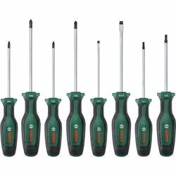 Ensemble de tournevis Bosch 1600A02BX8; 8 unités