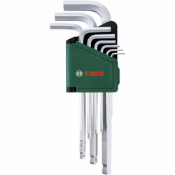 Clé hexagonale Bosch 1600A02BX9; 9 unités