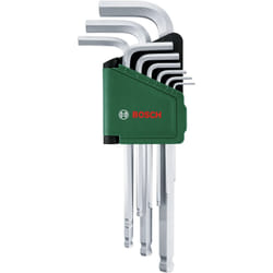 Clé hexagonale Bosch 1600A02BX9; 9 unités